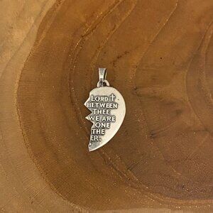 RETIRED James Avery “Watch Over Thee” Pendant, Sterling Silver